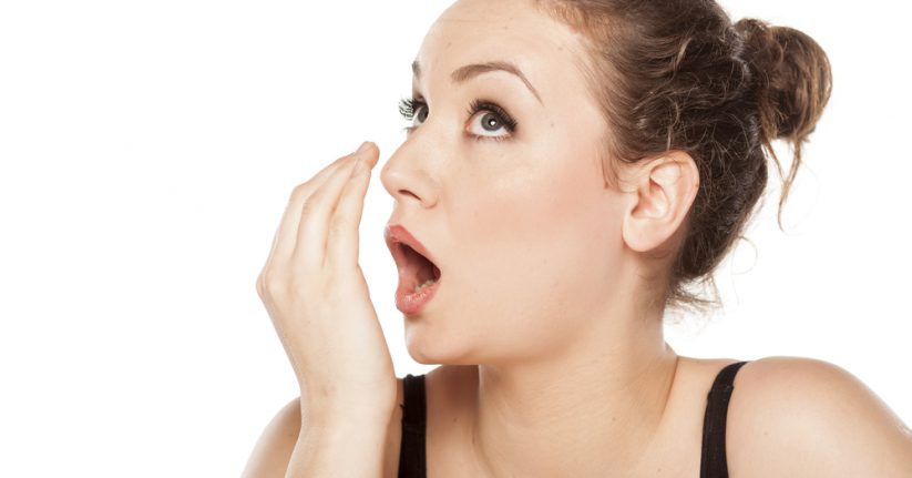 Bad breath.
